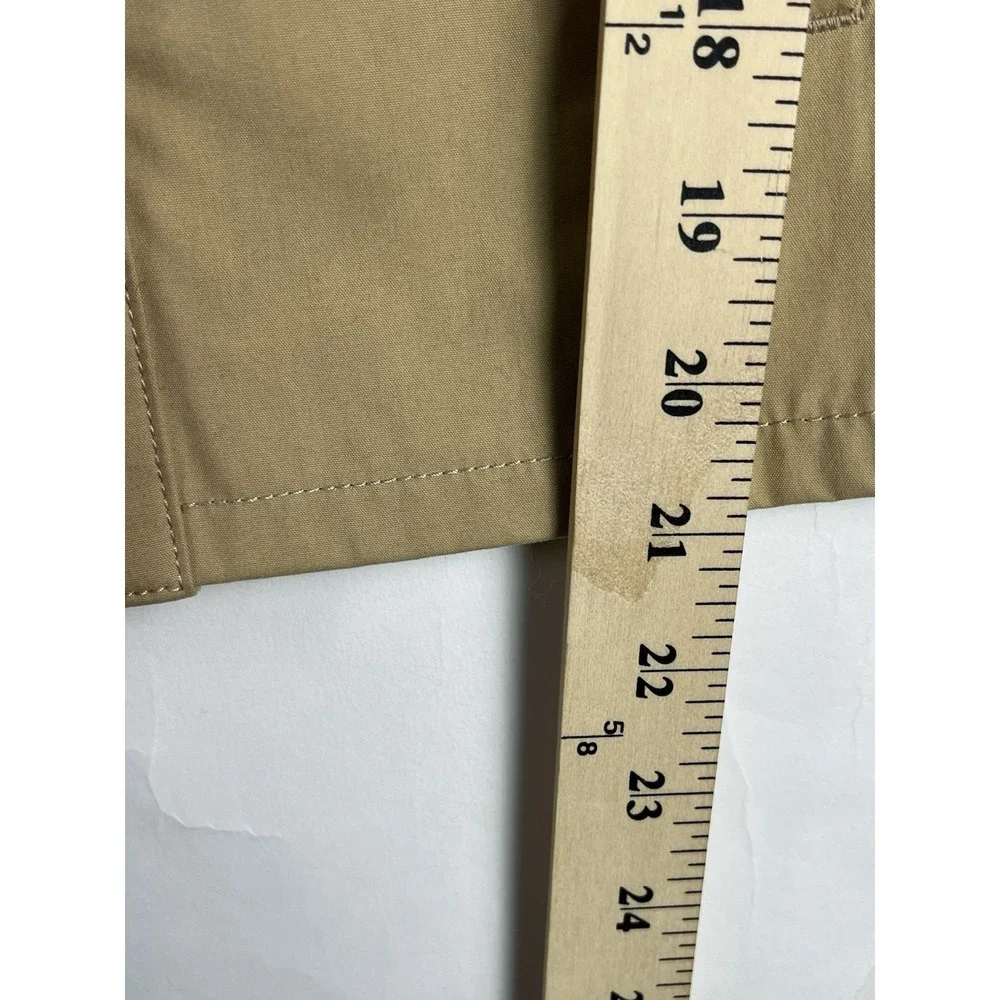 Cabi‎ Mason Jacket Women's Two Tone Tan Cotton Blend Sz XS Lightweight EUC